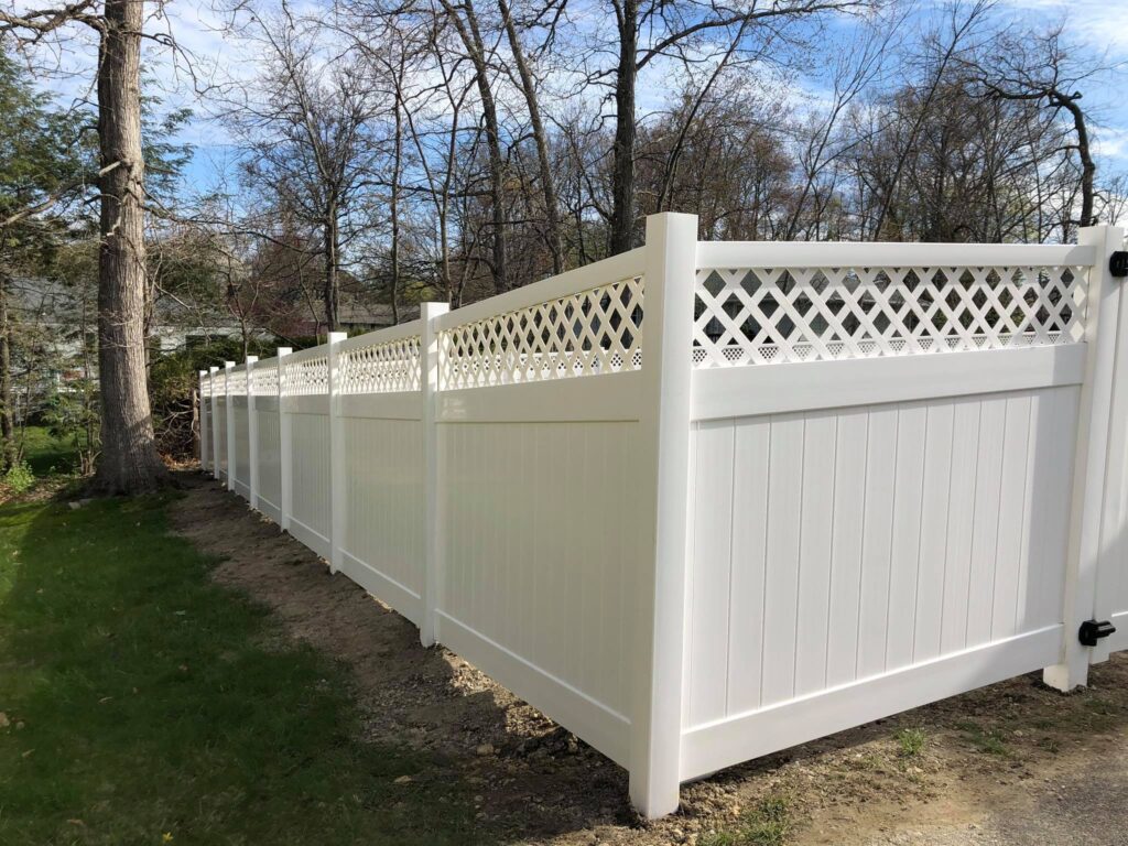 semi-privacy fence