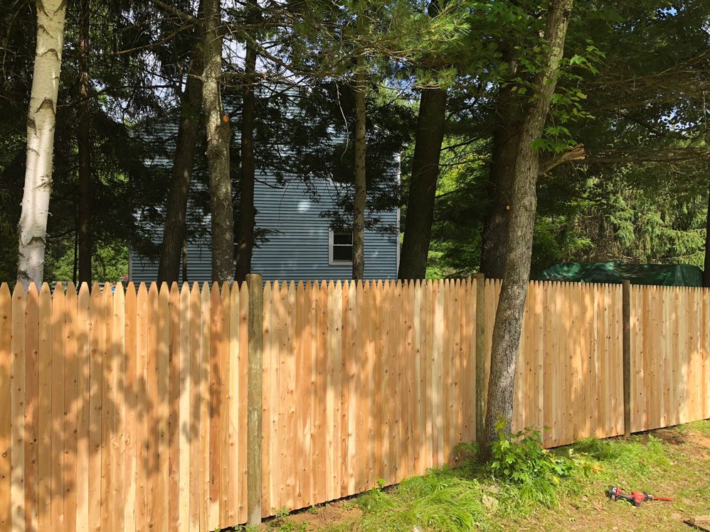 semi-privacy fence